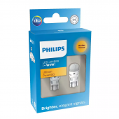  PHILIPS 12V T10/W5W Ultinon Pro6000 LED Amber