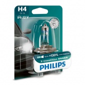 Галогенная лампа H4 Philips X-treme Vision 12342XV+B1