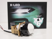 Би-лед (Bi-Led) линза X-LED XV6 3.0 6000К