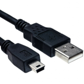 КабельUSB-miniUSB для видеорегистратора SilverStone F1 70см