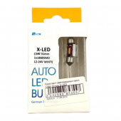    C5W 31mm X-LED (2*3030SMD) Canbus 12-24V White