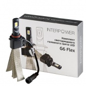 Комплект светодиодных ламп HB3 Interpower G6 Flex COB