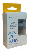    W21/5W X-LED (6*3020SMD) Canbus 12-24V White