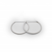   BMW 3 (E46) 2001-2007 ( 2*131/2*146) white+yellow