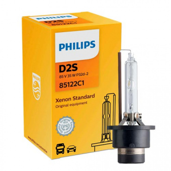 Ксеноновая лампа D2S Philips Vision 85122VIC1 (4300К)
