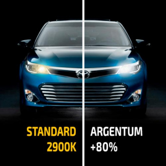 ���������� ����� H1 MTF Argentum +80% 12V 4000K