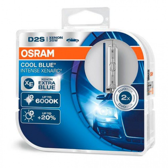  D2S Osram Cool Blue Intense Xenarc DuoBox 66240CBI-HCB (6000)