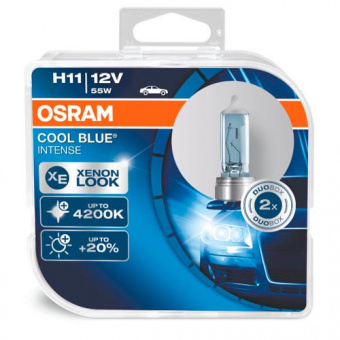   H11 Osram Cool Blue Intense DuoBox 64211CBI-HCB
