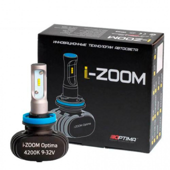   OPTIMA H8 LED i-ZOOM Seoul-CSP Warm White 9-32v