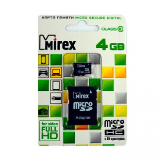   SDHC MIREX 4 GB