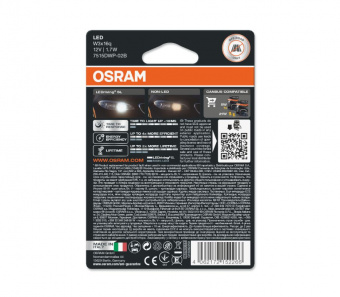    W21/5W Osram 12V-LED (W3*16q) White (7515DWP-02B)