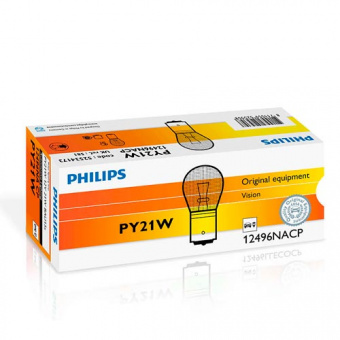  PY21W Philips Standart 12V 12496NACP