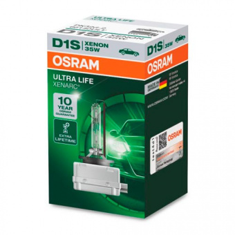 Ксеноновая лампа D1S Osram ULTRA LIFE  Xenarc 66140ULT (4300 К)