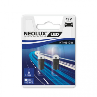 LED  NEOLUX W5W 12W 0.5W 6000K