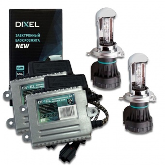 �������� ��-������� DIXEL SLIM 35W 9-16V AC NEW H4 4300, 5000, 6000K
